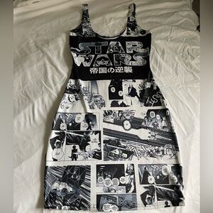 Blackmilk Star Wars manga body con dress